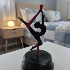Estatueta de Tecido Acrobático
